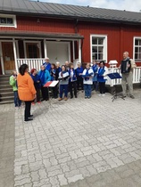 Laulettiin kolme laulua, myös Tuusulanjärven rantaan