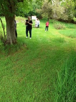 Synnyinkotia ei enää ollut, mutta viehättävä pihapiiri